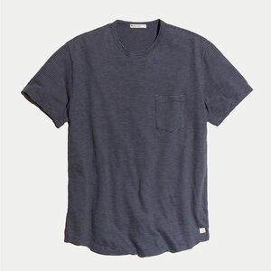Marine Layer Saddle Pocket Tee in Ink